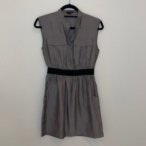 Theory Dress Grey/Black Size 0 dress with pockets